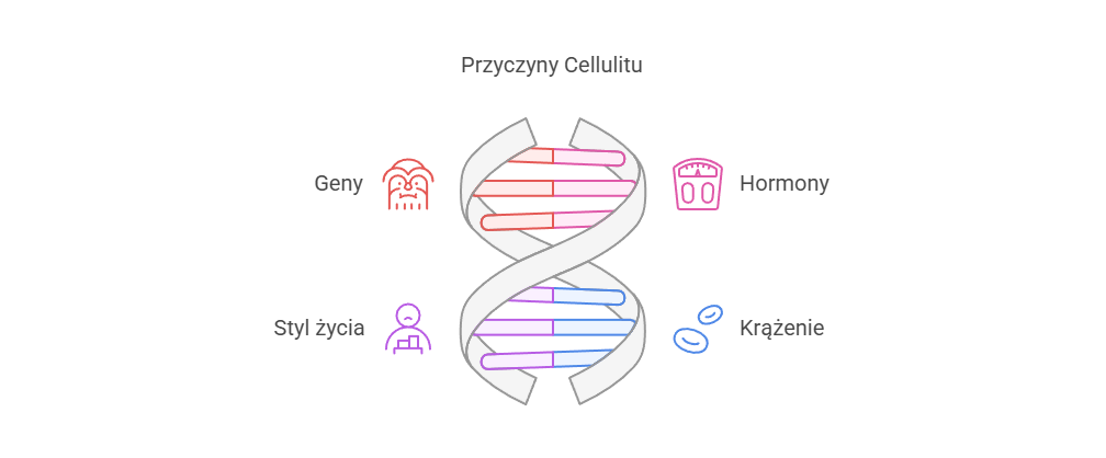 Główne Przyczyny cellulitu