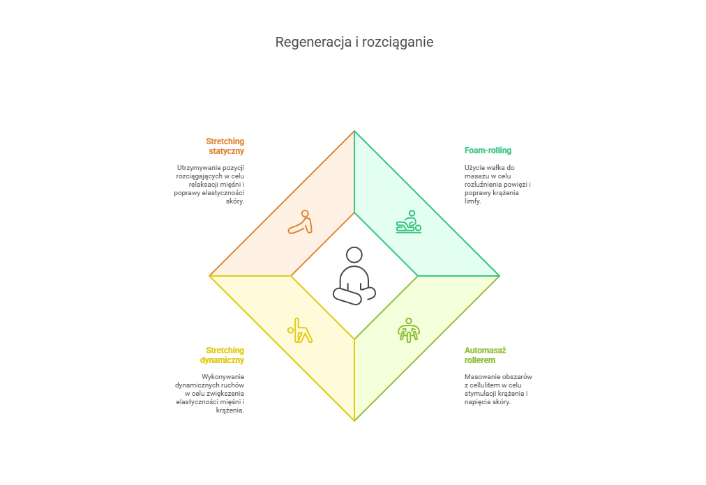 rozciąganie i regeneracja na cellulit